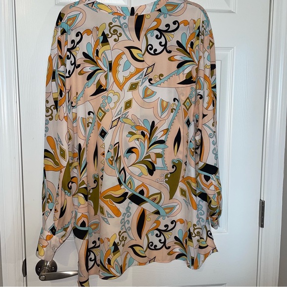 Zac & Rachel blouse, 2X - Picture 6 of 8